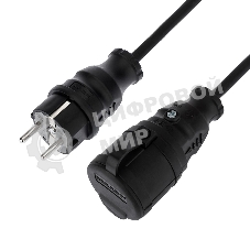 Удлинитель-шнур на рамке Rexant КГ 3х1.5, 20 м, морозостойкий, с/з, 16 А, 3500 Вт, IP44 (Сделано в России)