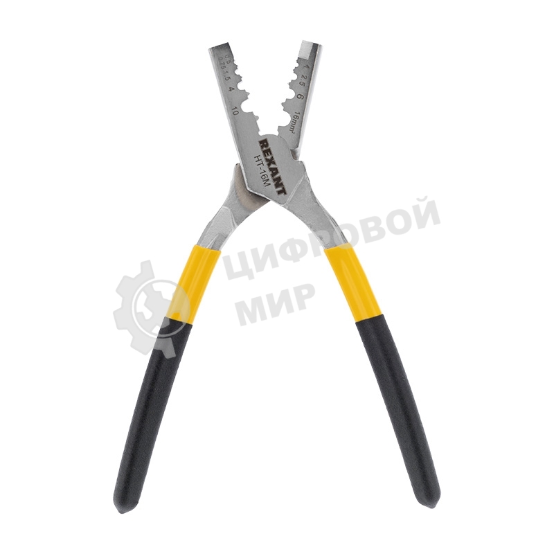 Пресс-клещи Rexant для обжима втулочных наконечников 0,5-16 мм² (HT-16M)