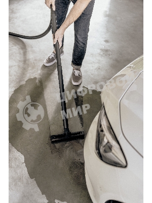 Строительный пылесос Karcher WD 3 P V-17/4/20 желтый, 1000 Вт, уборка сухая/сбор воды, пылесборник мешок/контейнер, 17 л