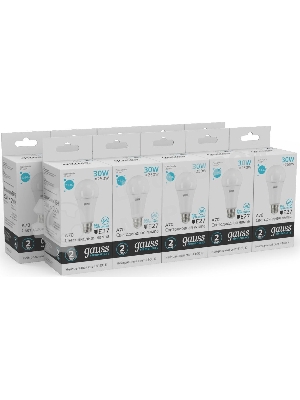 Лампа светодиодная Gauss Elementary A67 30Вт E27 4100К