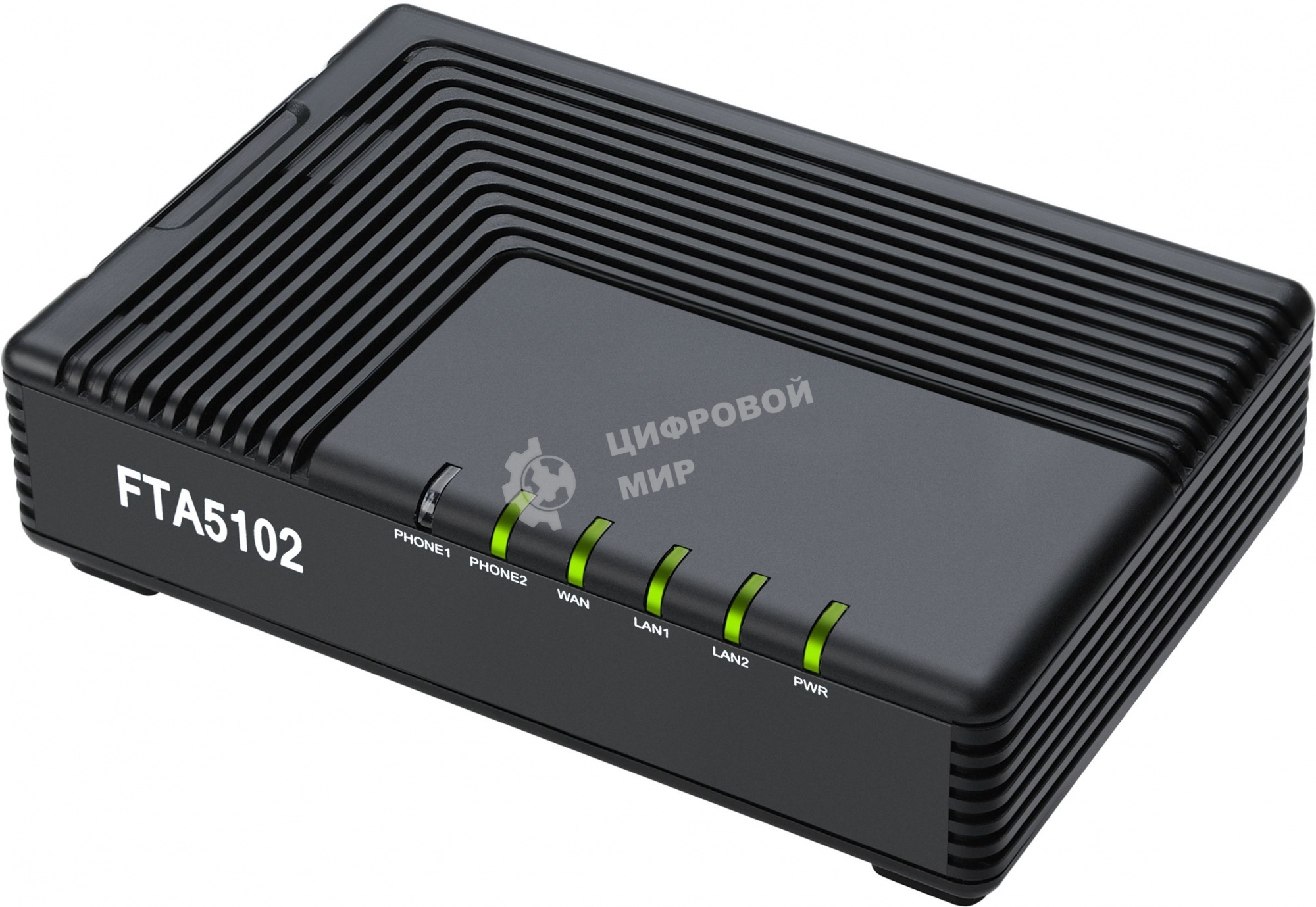 Шлюз IP Flyingvoice FTA5102E2 черный