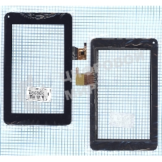 Сенсорное стекло (тачскрин) C118195A2-GG черное