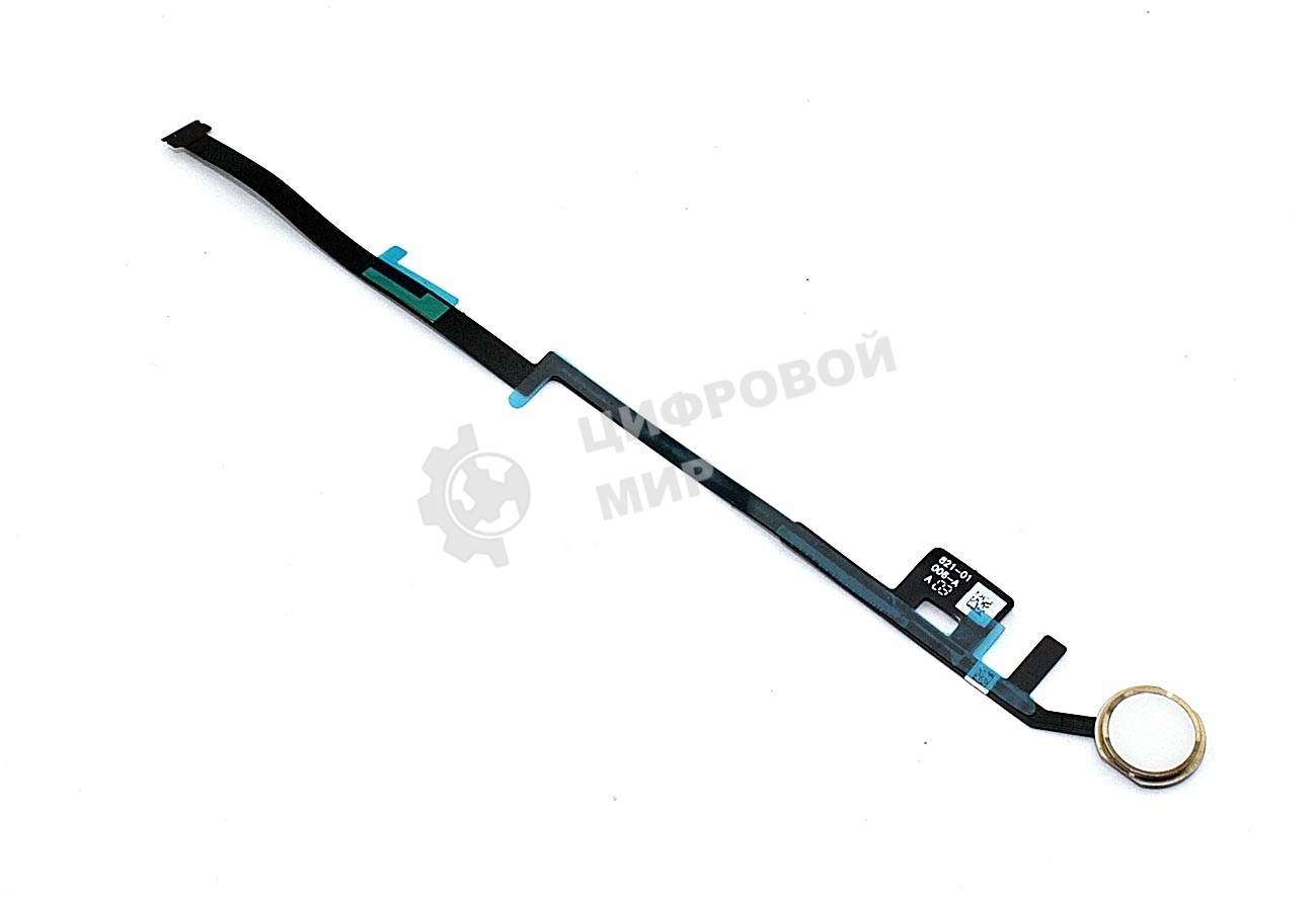 Шлейф кнопки Home для Apple iPad 7 золотой