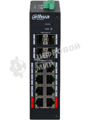 Коммутатор Dahua DH-HS4412-8ET-120 управляемый