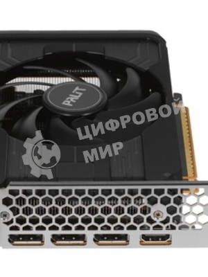 Видеокарта Palit GeForce RTX 5050 StormX, NVIDIA RTX 5050, 8 ГБ GDDR6, 128 бит, PCI-e 5.0, 1xHDMI, 3xDP, 2572 МГц