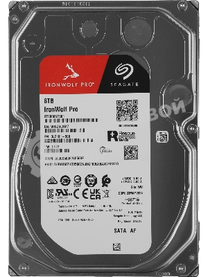 Жесткий диск HDD Seagate IronWolf Pro 8Tb 7200rpm SATA 256Mb 3.5
