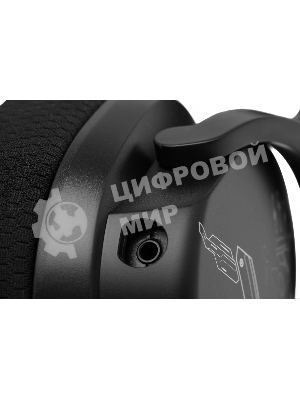 Гарнитура Bloody GR370 черный, беспроводная + проводная, Bluetooth, до 45 ч, подсветка