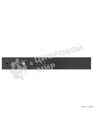 Коммутатор D-Link DGS-1210-10MP/F1A Настраиваемый коммутатор WebSmart с 8 портами 10/100/1000Base-T и 2 портами 1000Base-X SFP (8 портов с поддержкой PoE 802.3af/802.3at (30 Вт), PoE-бюджет 130 Вт)