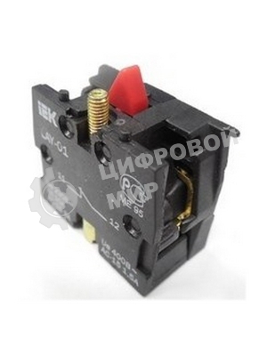 Блок контактный 1р для LAY5 IEK BDK11
