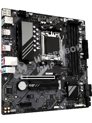 Материнская плата GIGABYTE B650M K, AM5, AMD B650, 4xDDR5, 4xSATA, 2xM.2, 1xPCIe 4.0 x16, 1xPCIe x1, 1xHDMI, 1xDP, 1x2.5Gb LAN, 1xUSB 3.2 Gen 2, 2xUSB 3.2 Gen 1, 4xUSB 2.0, 3x3.5 мм, 7.1, micro-ATX
