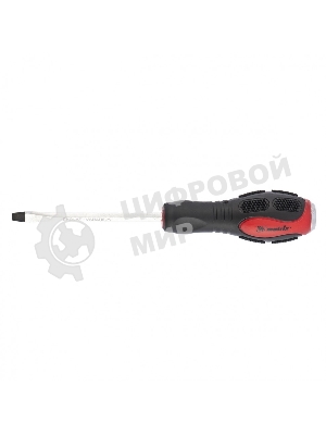 Ударная отвертка Matrix, SL6x100 мм, двух-компонентная рукоятка, CrV