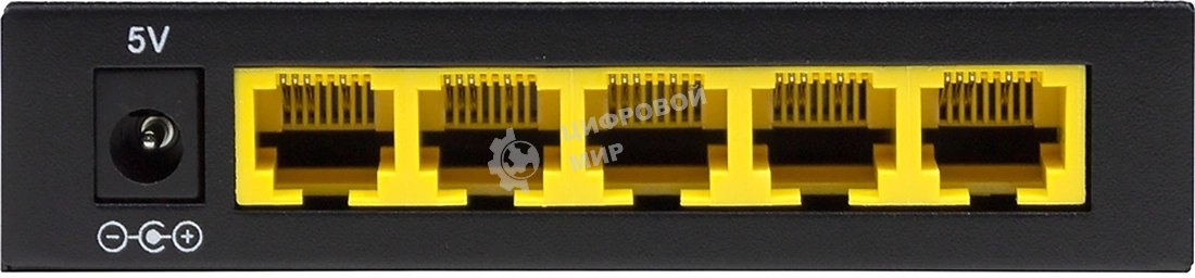 Коммутатор неуправляемый 5-портовый ORIGO OS1205/A1A 10/100 Мбит/с