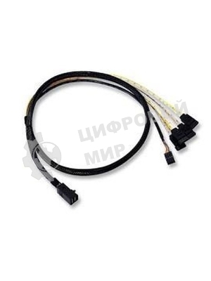 Кабель CBL-SFF8643-SATASB-10M, 1 metre cable, SFF8643 to X4 SATA