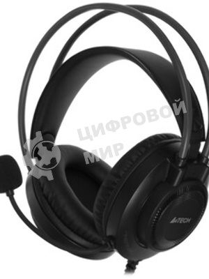 Гарнитура A4Tech Fstyler FH200U серый, проводная