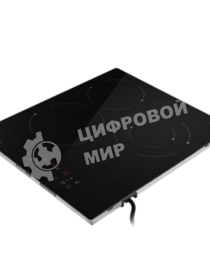 Электрическая варочная панель HOMSair HVC43DBK Hi-Light, независимая, черный