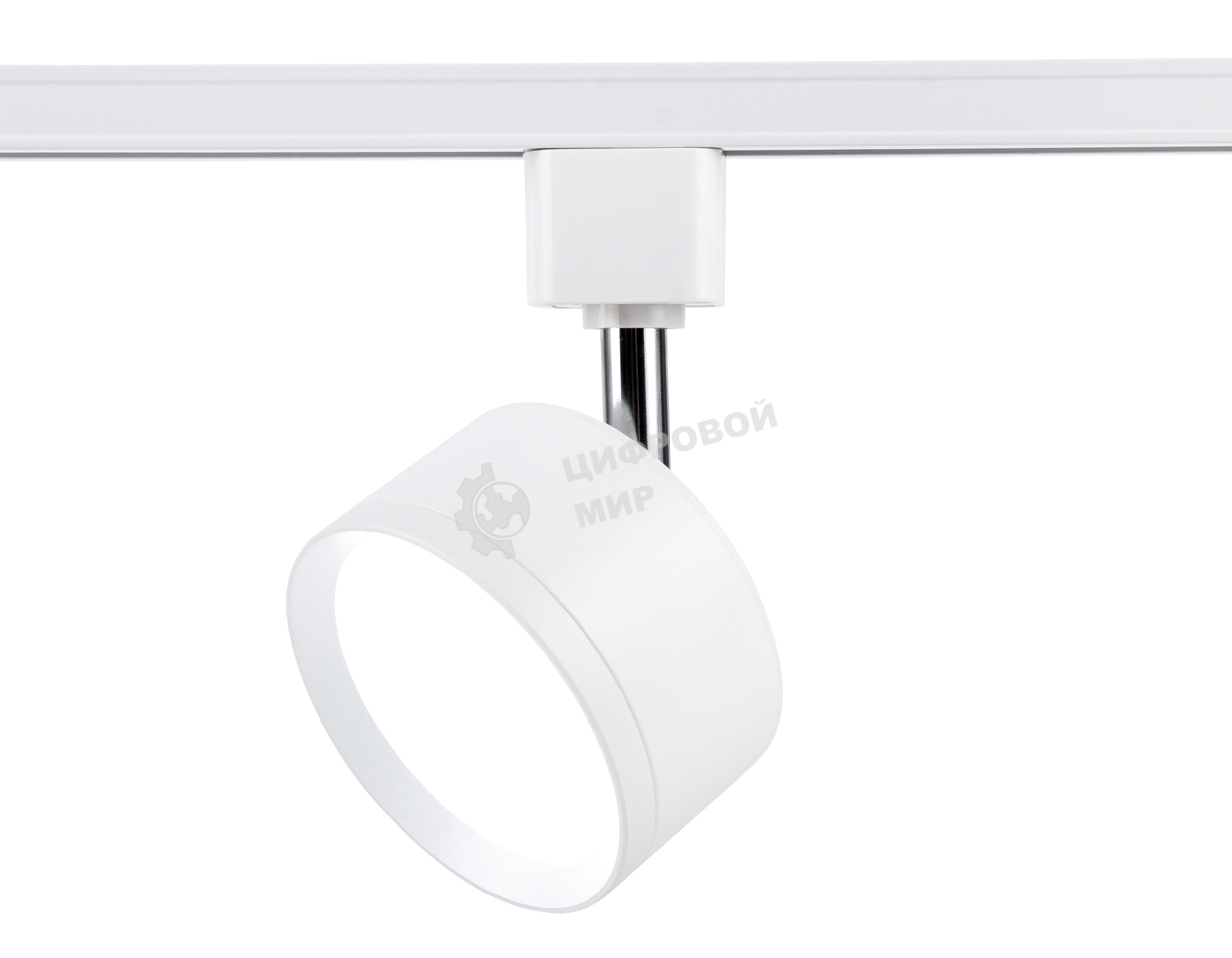 Трековый однофазный светильник Ambrella light GL5356 WH белый GX53 max 12W