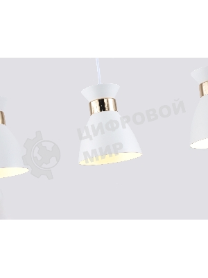Светильник Ambrella light TR8466/3 WH/FGD белый/золото E27/3 max 60W 550*135*1000