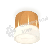 Светильник Ambrella Light XS8121010 PYG/FR золото желтое полированное/белый матовый GX53 (C8121, N8401)