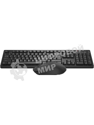 Комплект клавиатура+мышь A4Tech FStyler FG1200S беспроводной, USB, чёрный