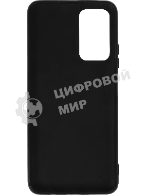 Чехол (клип-кейс) BORASCO Silicone Case, для Xiaomi Poco M4 Pro, черный (матовый) 70106