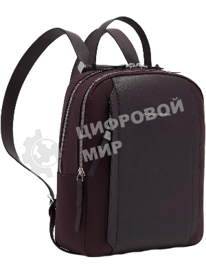 Рюкзак женский Piquadro Lyra CA5566W92T/BO2 бордовый нейлон/натур.кожа