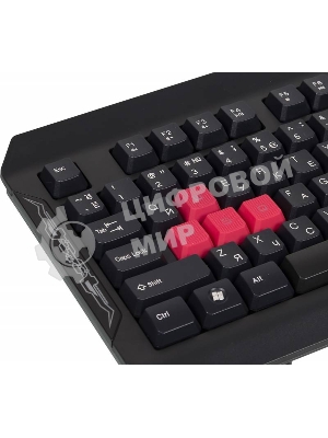 Клавиатура проводная A4Tech Bloody Q100 USB черный