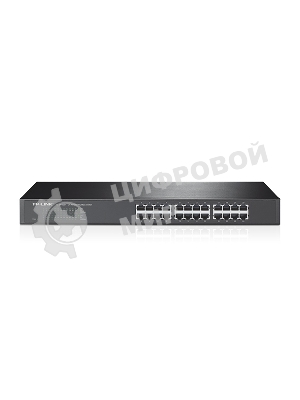 Коммутатор сетевой TP-Link SMB TL-SF1024 Коммутатор 24-port 10/100M Switch, 1U 19-inch rack-mountable steel case