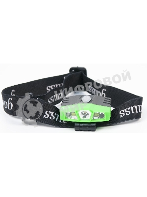 Фонарь налобный Gauss GFL406 5W 180lm Li-ion 500mAh LED 1/12/72