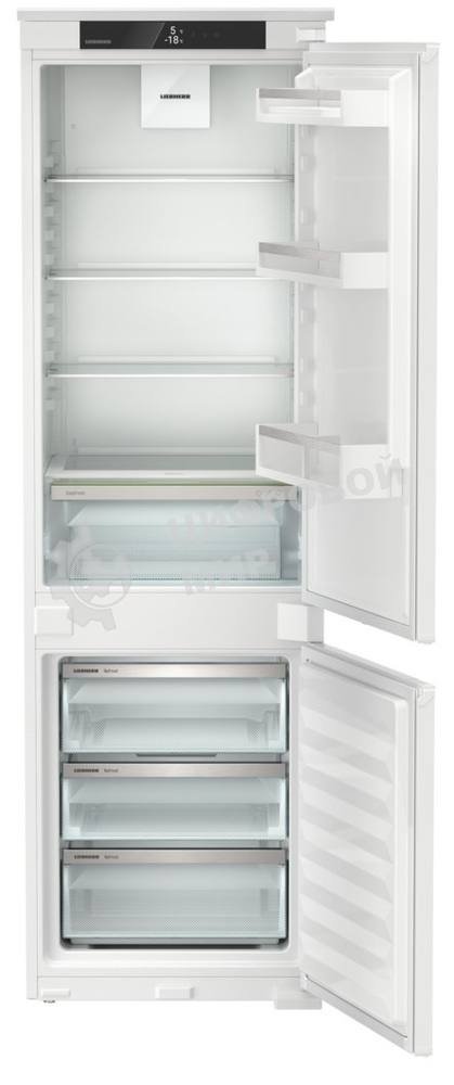 Встраиваемый холодильник Liebherr ICNSE 5103-22 001 двухкамерный 182/69л морозилка снизу