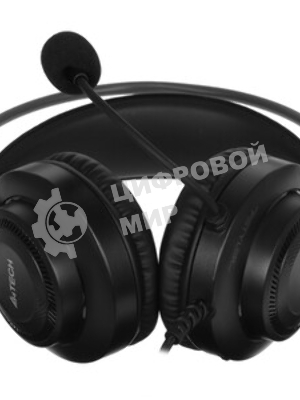 Гарнитура A4Tech Fstyler FH200U серый, проводная
