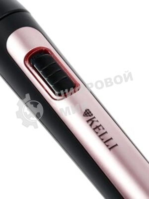 Щипцы для завивки волос KELLI KL-1255 розовый, 25 мм, 200 °C, 4 режима