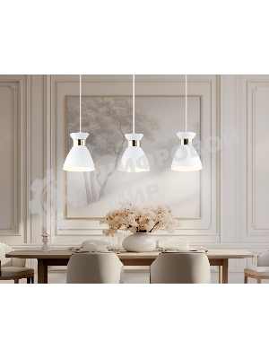 Светильник Ambrella light TR8466/3 WH/FGD белый/золото E27/3 max 60W 550*135*1000