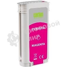 Картридж струйный Cactus CS-B3P20A №727 пурпурный (130 мл) для HP DJ T920/T1500/T2530