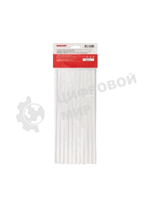 Клеевые стержни Rexant, Ø11 мм, 270 мм, белые, 10 шт., хедер