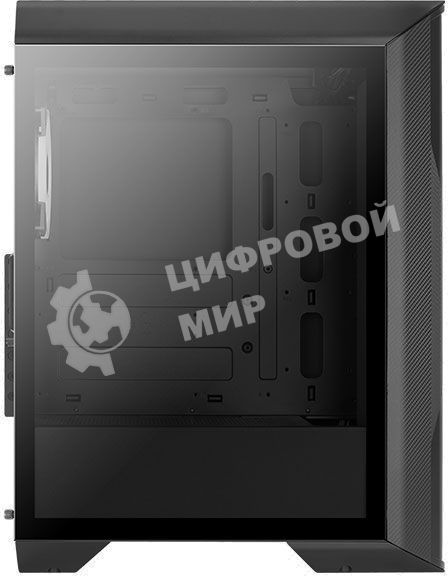 Компьютерный корпус Aerocool/Formula Splinter Duo-G-BK-v1 черный без БП mATX 2x120мм 2xUSB3.0 audio