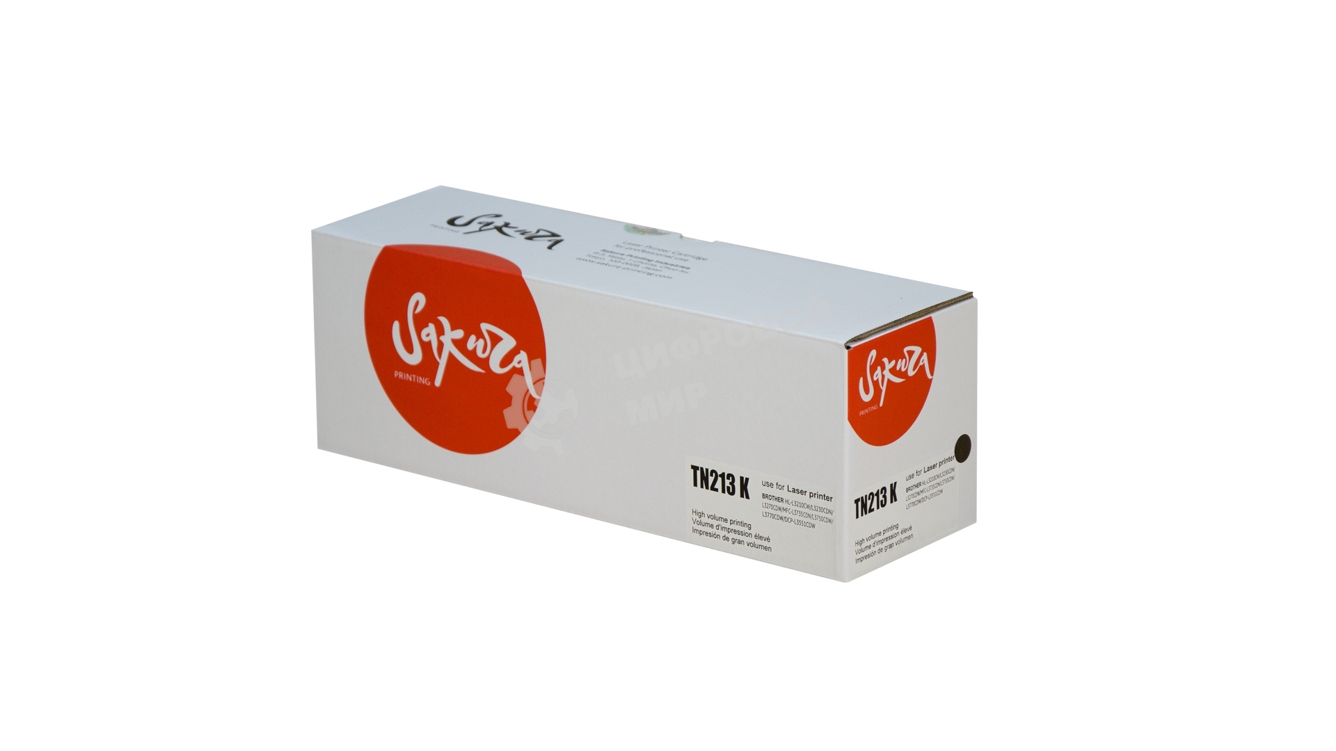 Картридж лазерный Sakura TN213BK для Brother DCP-L3550CDW/DCP-L3550/HL-L3230CDW/HL-L3230/MFC-L3770CDW/MFC-L3770, черный, 1400 к.