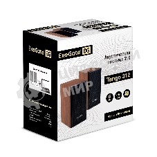 Акустическая система 2.0 ExeGate EX287058RUS Tango 312 (питание USB, 2х3Вт (6 Вт RMS), 80-20000Гц, светлое дерево)
