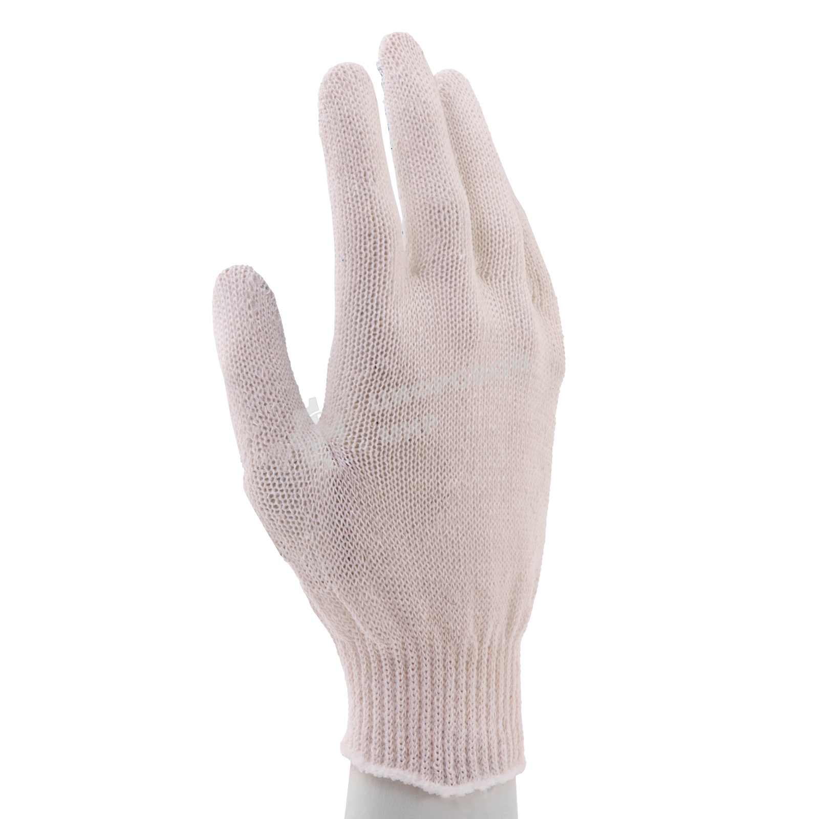 Перчатки трикотажные, с ПВХ точкой, 10 класс Россия