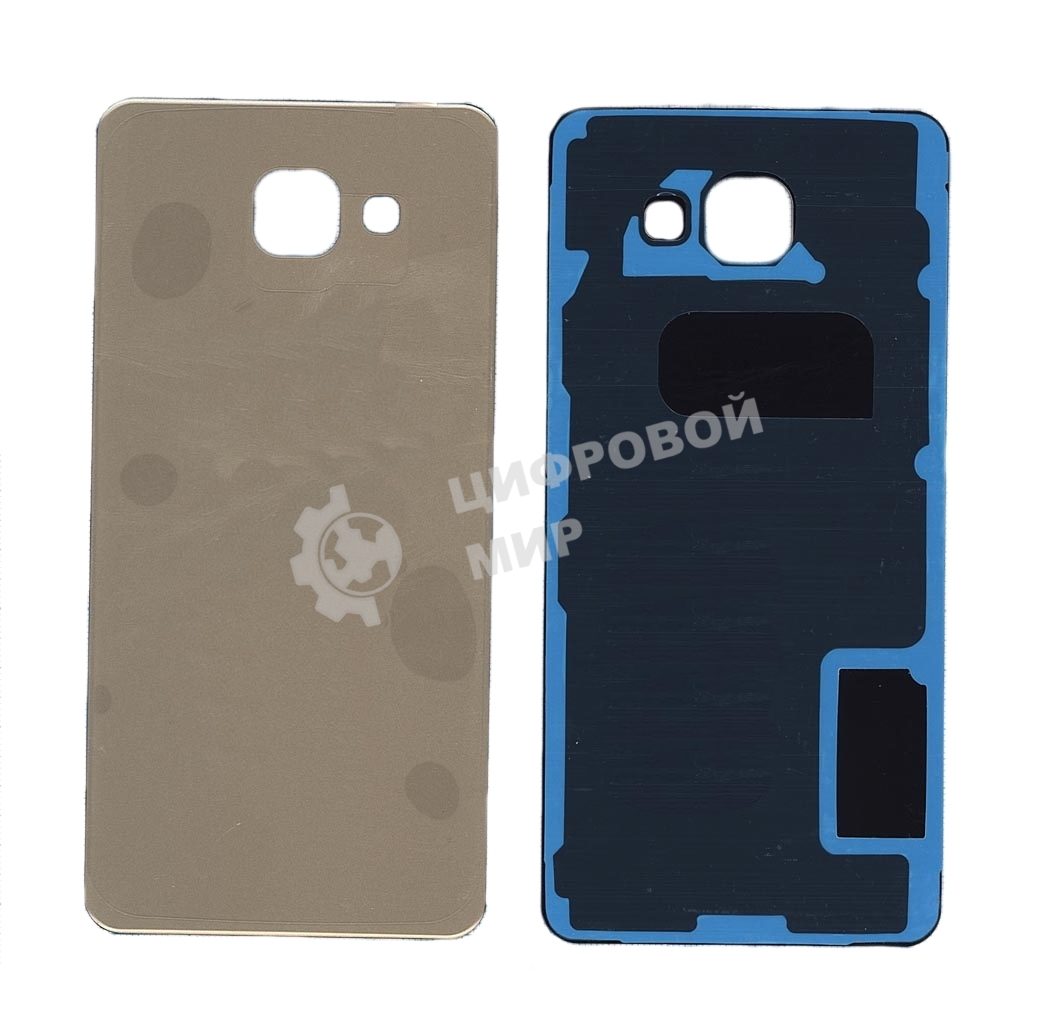 Задняя крышка для Samsung A510 Galaxy A5 (2016) золотой