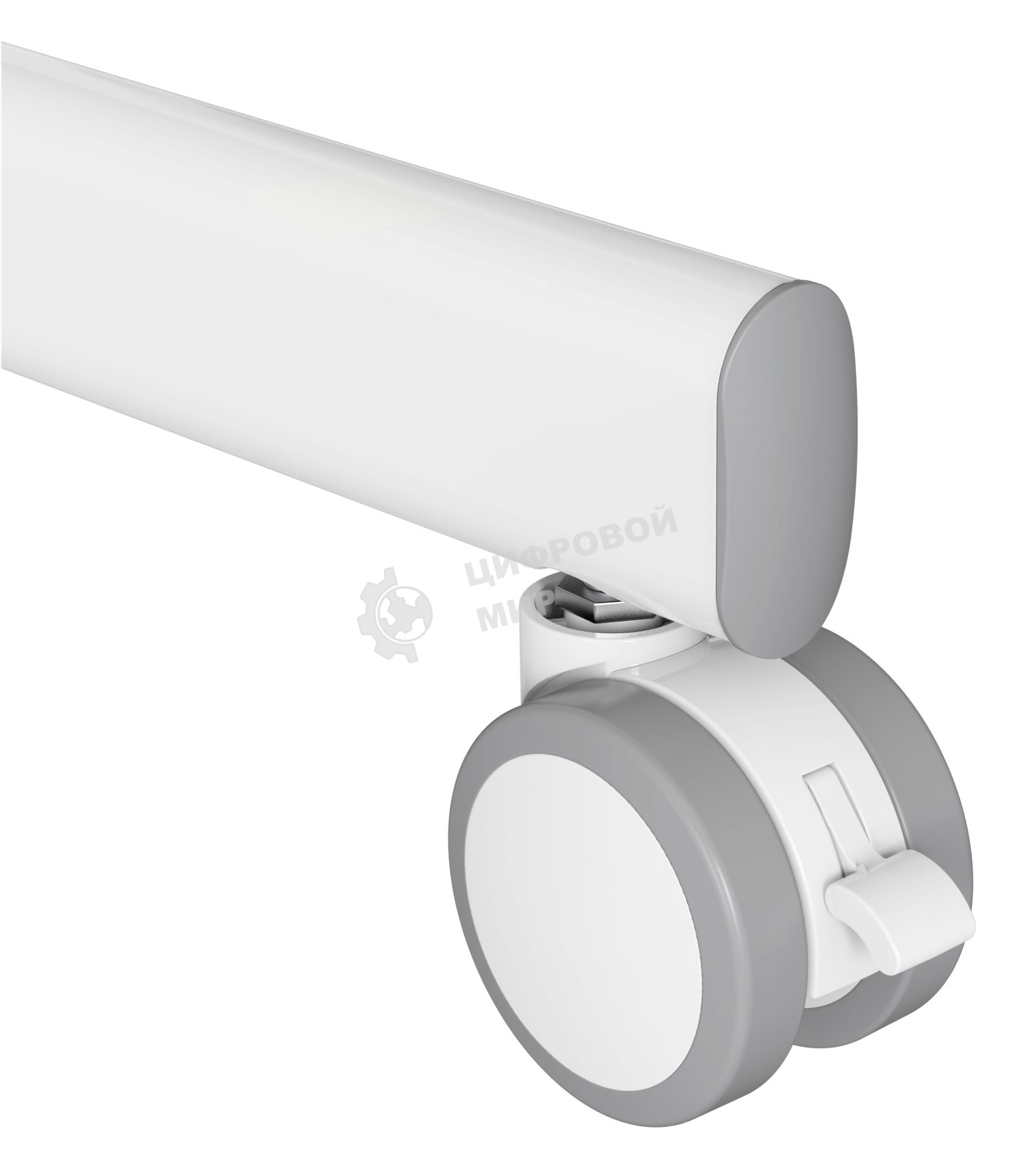 Стол для ноутбука Cactus VM-FDS109 столешница МДФ белый 73x50x108см (CS-FDS109WWT)