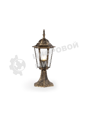 Светильник Ambrella light ST2025 GD/BK/CL золото/черный/прозрачный IP54 E27 max 40W D150*400