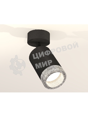 Светильник Ambrella Light XM6313001 SBK/CL черный песок/прозрачный MR16 GU5.3 (A2210, C6313, N6150)