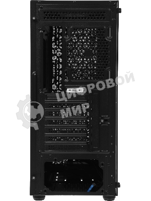 Компьютерный корпус Accord 3312 черный без БП ATX 2xUSB2.0 1xUSB3.0 audio bott PSU