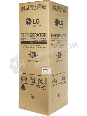 Холодильник LG GA-B419SEJL бежевый двухкамерный 223/79л морозилка снизу, No Frost