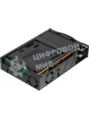 Сменный бокс для HDD AgeStar SR3P-SW-2F SATA пластик черный 3.5