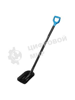 Лопата совковая Palisad LUXE 235х285х1310 мм, ребра жесткости, деревянный черенок, с рукояткой