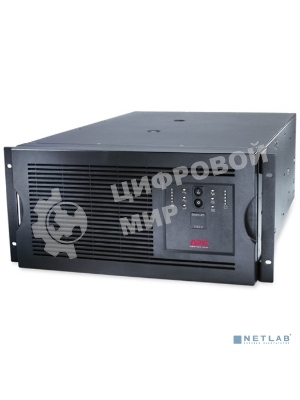 Источник бесперебойного питания APC Smart-UPS SUA5000RMI5U / 5000ВА / 4000Вт / 2 х IEC 320 C19 (компьютерная), 8 х IEC 320 C13 (компьютерная)