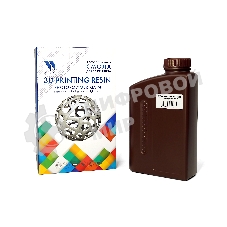 Фотополимерная смола NVPrint высокой детализации 14K Red Wax Resine для 3D печати 1 кг (бут)