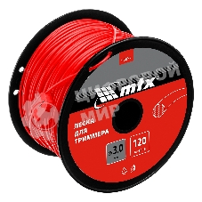 Леска для триммера круглая 3,0 мм х 120 м, на катушке MTX