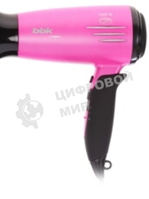 Фен BBK BHD5201 белый, 1600 Вт, ионизация